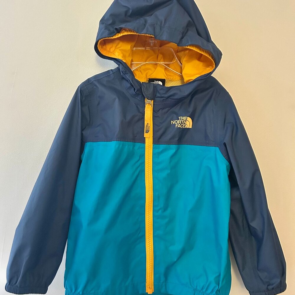 North Face Zipline Rain Jacket 18-24M Runs Large Excellent Condition